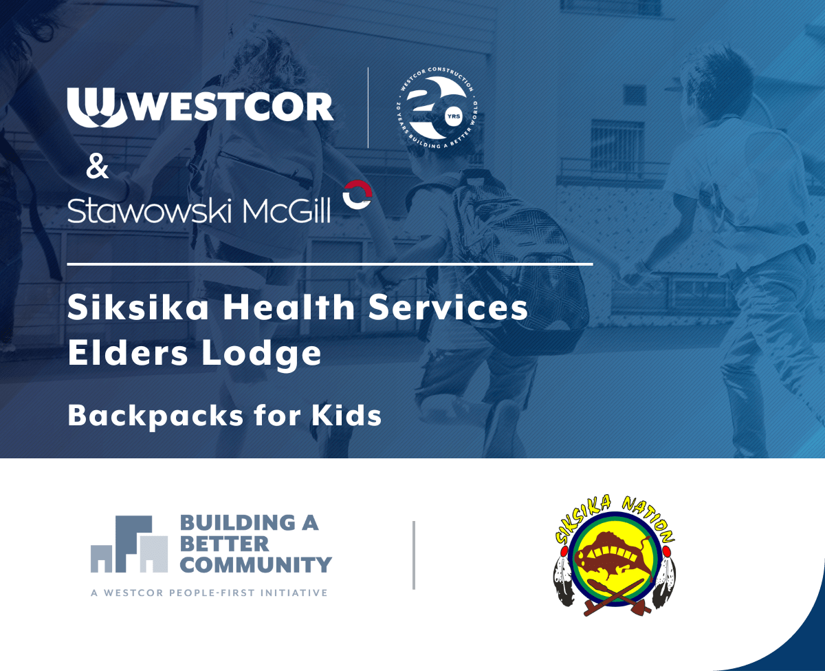 Building a Better Community 2023 Backpacks For Kids supporting