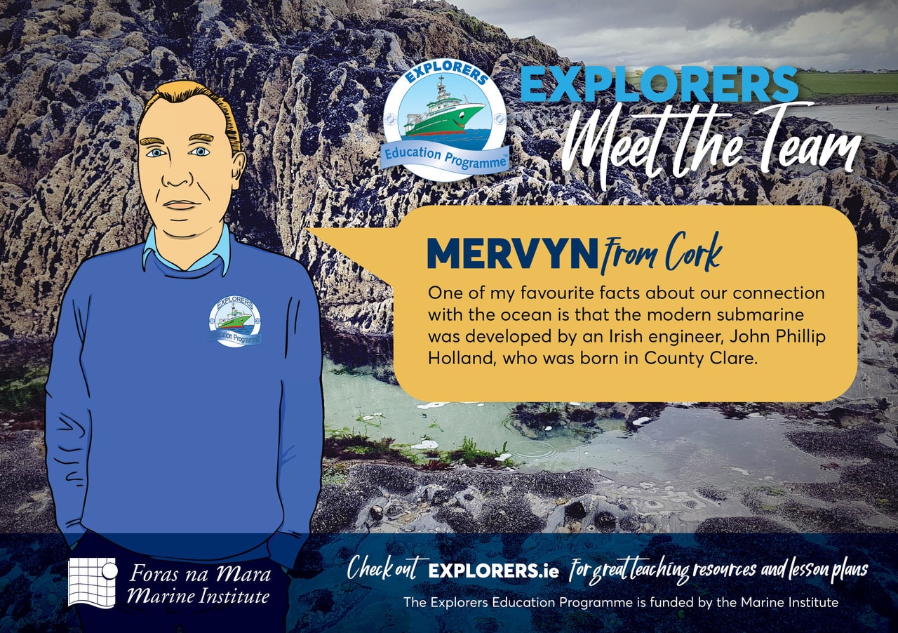 Ocean themed resources for parents and children on www.explorers.ie