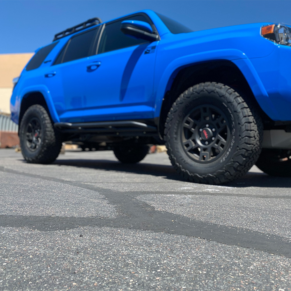 Toyota 4Runner 5th Gen TIG Welded Sliders Westcott Designs