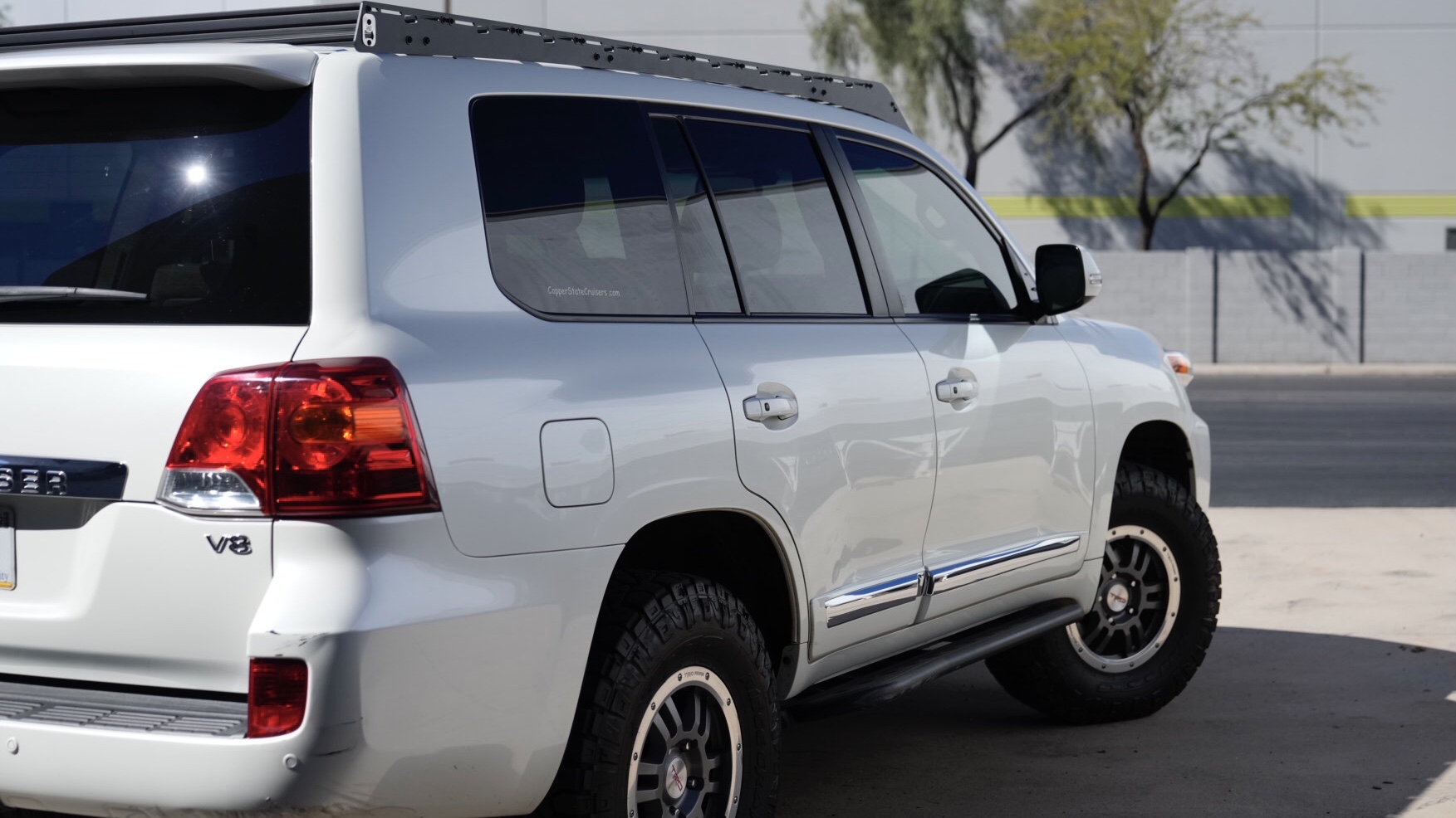 Toyota Land Cruiser 200 Series Full Length Roof Rack Westcott Designs