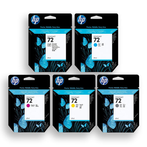 HP 72 Ink Cartridge Cyan 69ml (C9398A) Westec Printers & Plotters UK