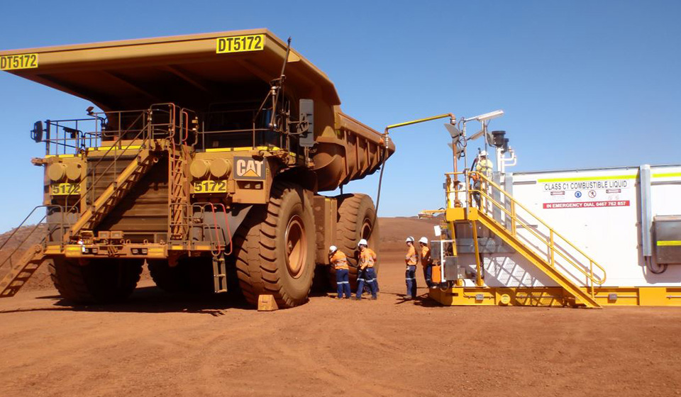 Fuelling Australia’s Iron Ore Supply With Contained Fuel