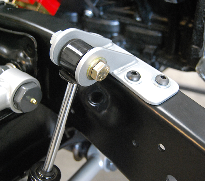 197387 Chevy C10, C20 Truck Shock Relocation Kit for Lowered Trucks, Front