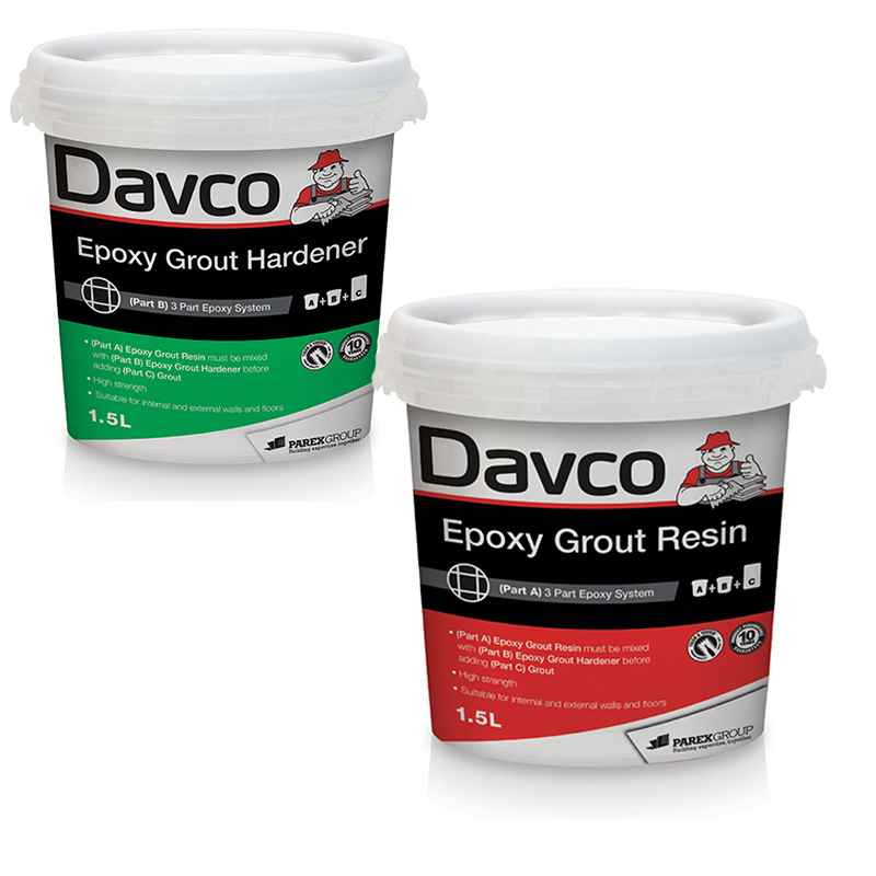 Davco Epoxy Grout Resin (Resin & Hardener) Western Distributors