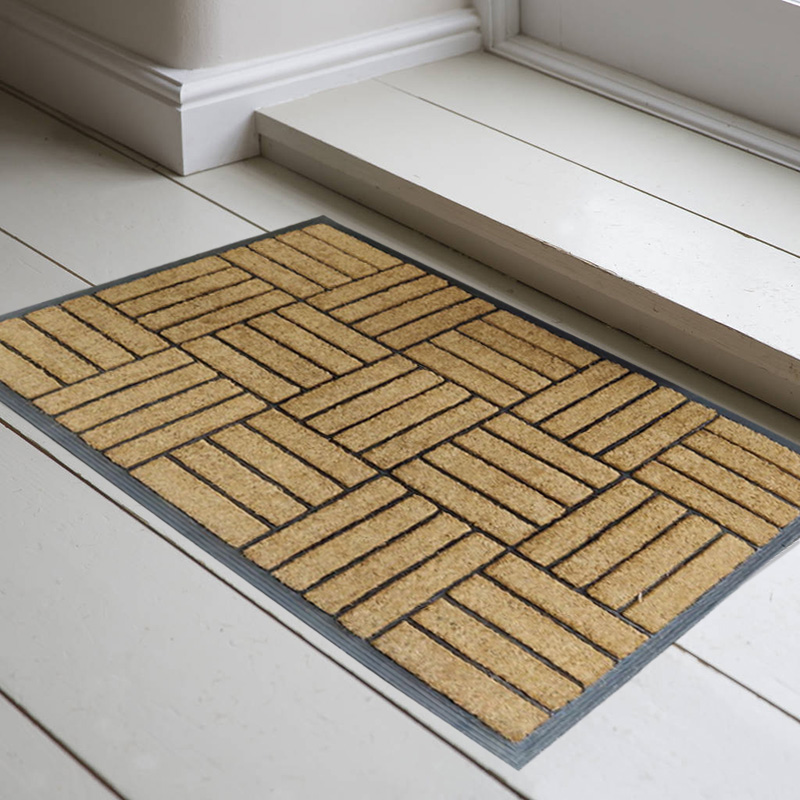 Grid Rubber Core Brush Mat Western Distributors