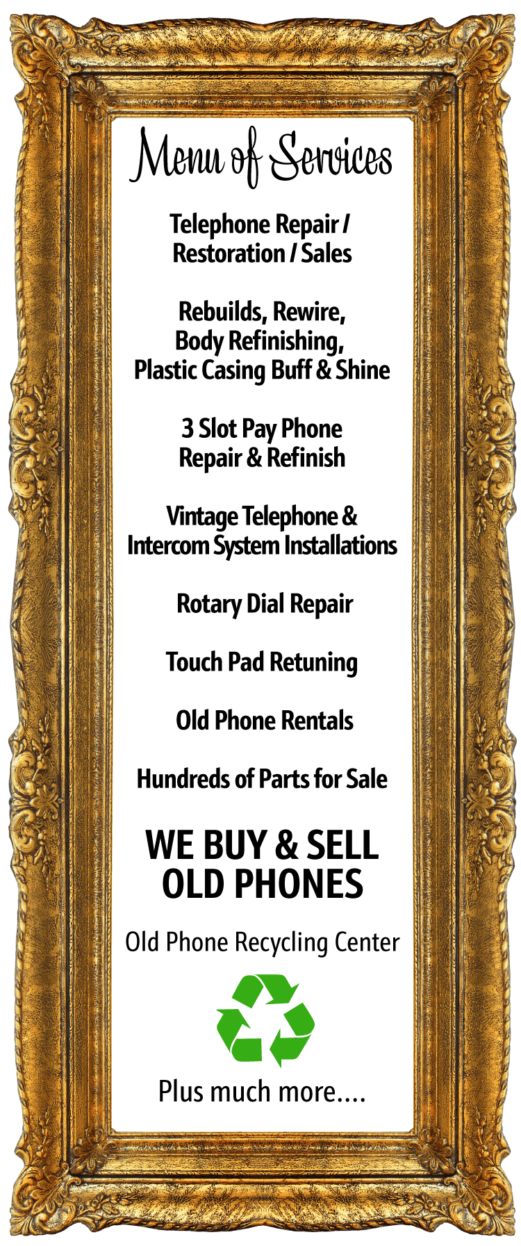 Home Western Electric Store Official Landline Telephone Repair Shop