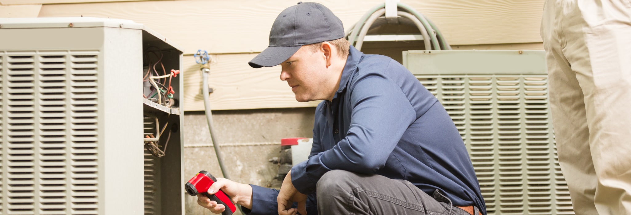 HVAC maintenance service.