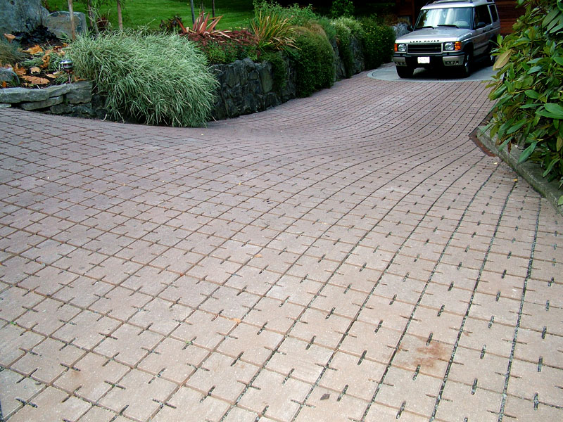 Drain Paver Driveway