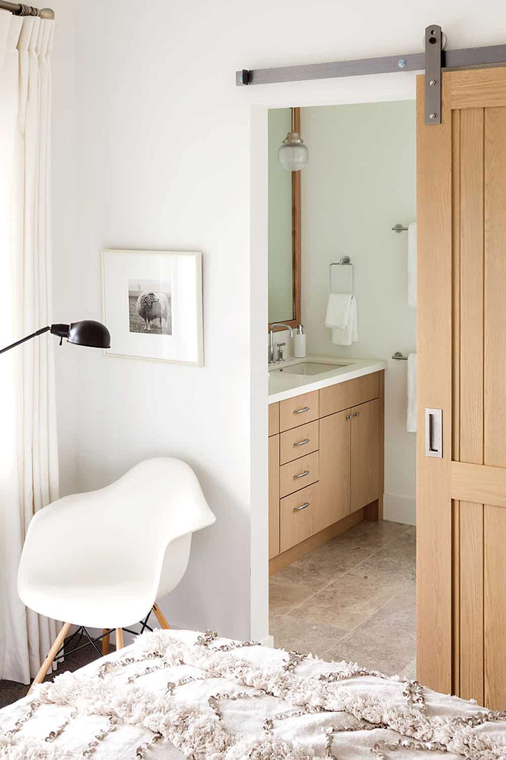 Space Saver Use a Sliding Door That's Actually Stylish Western