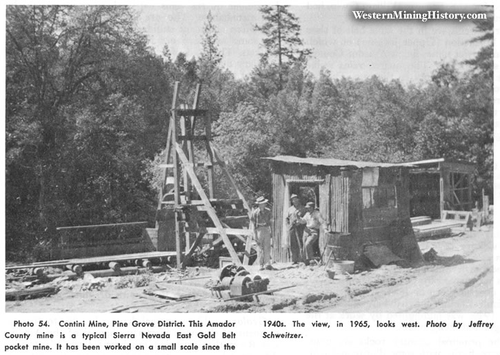 Pine Grove District Western Mining History