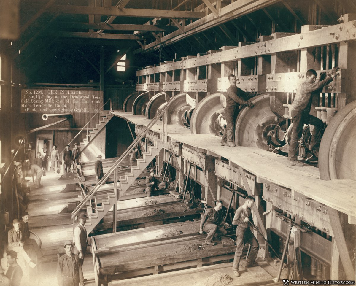 Winning the Metal Ore Mills of the West Western Mining History