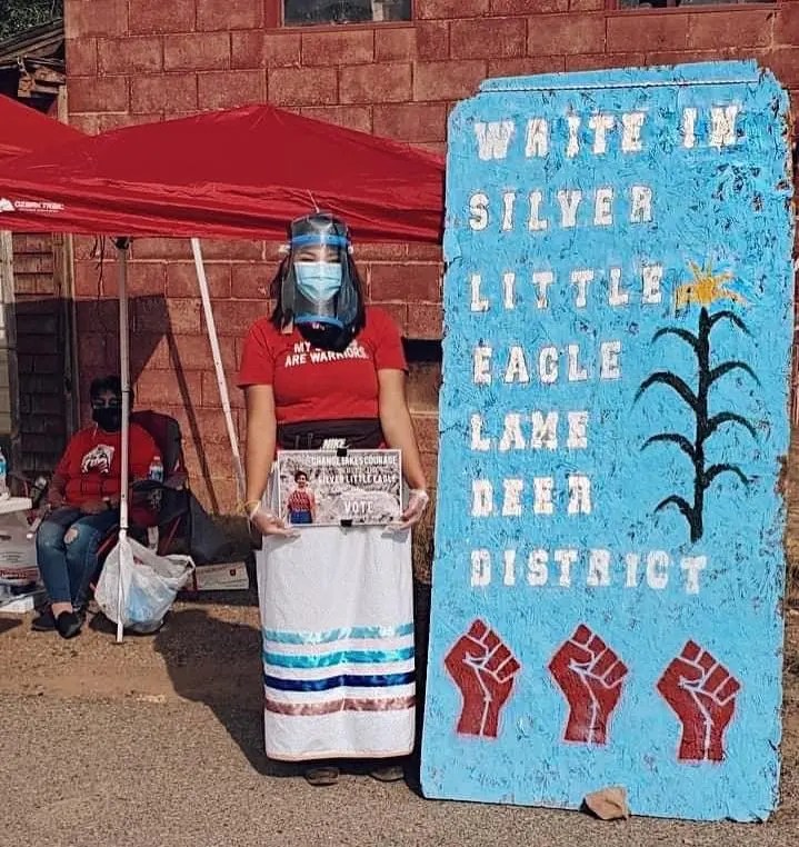 Silver Little Eagle Western Native Voice