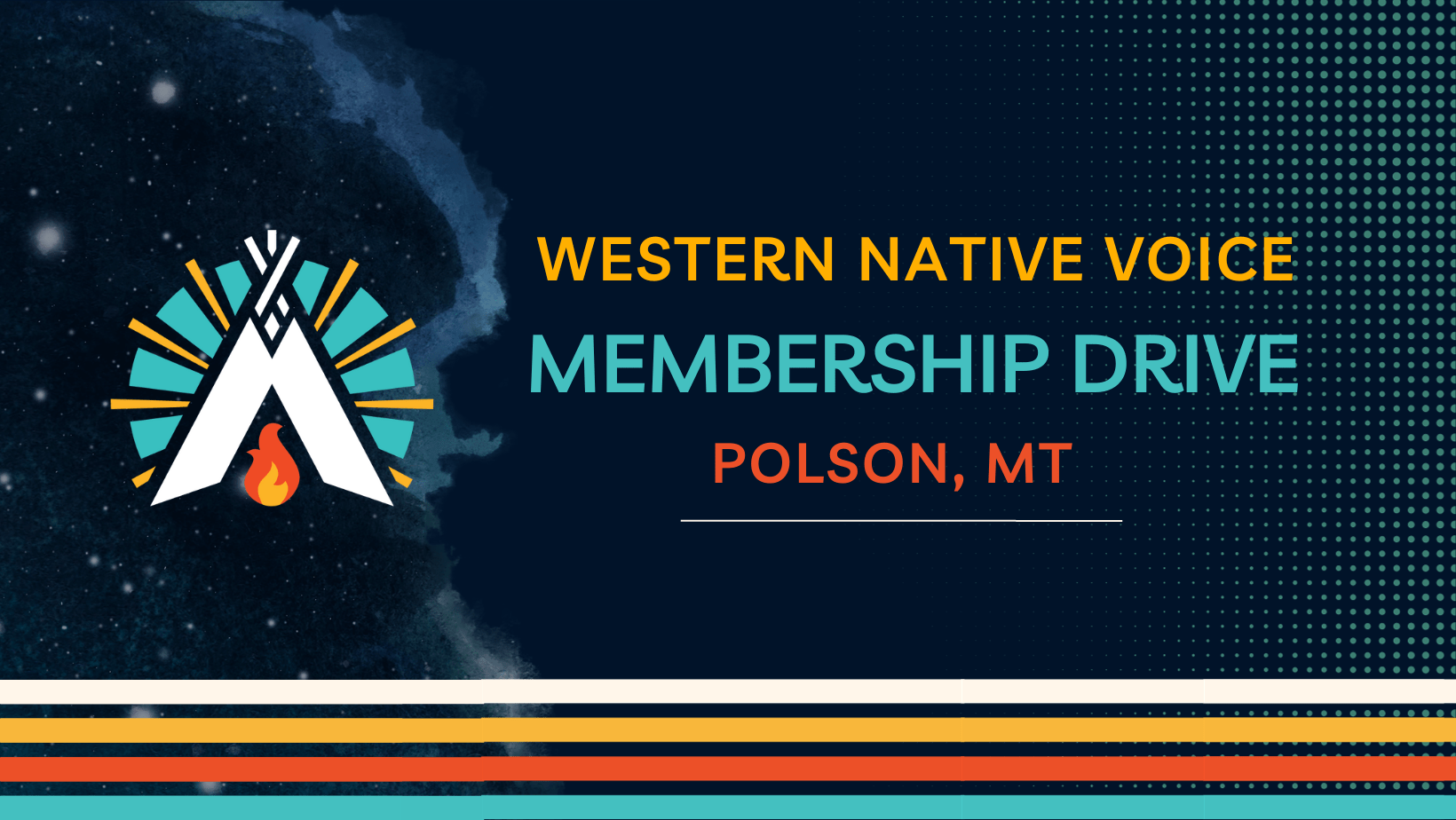 Western Native Voice Membership Drive in Polson, MT Western Native Voice