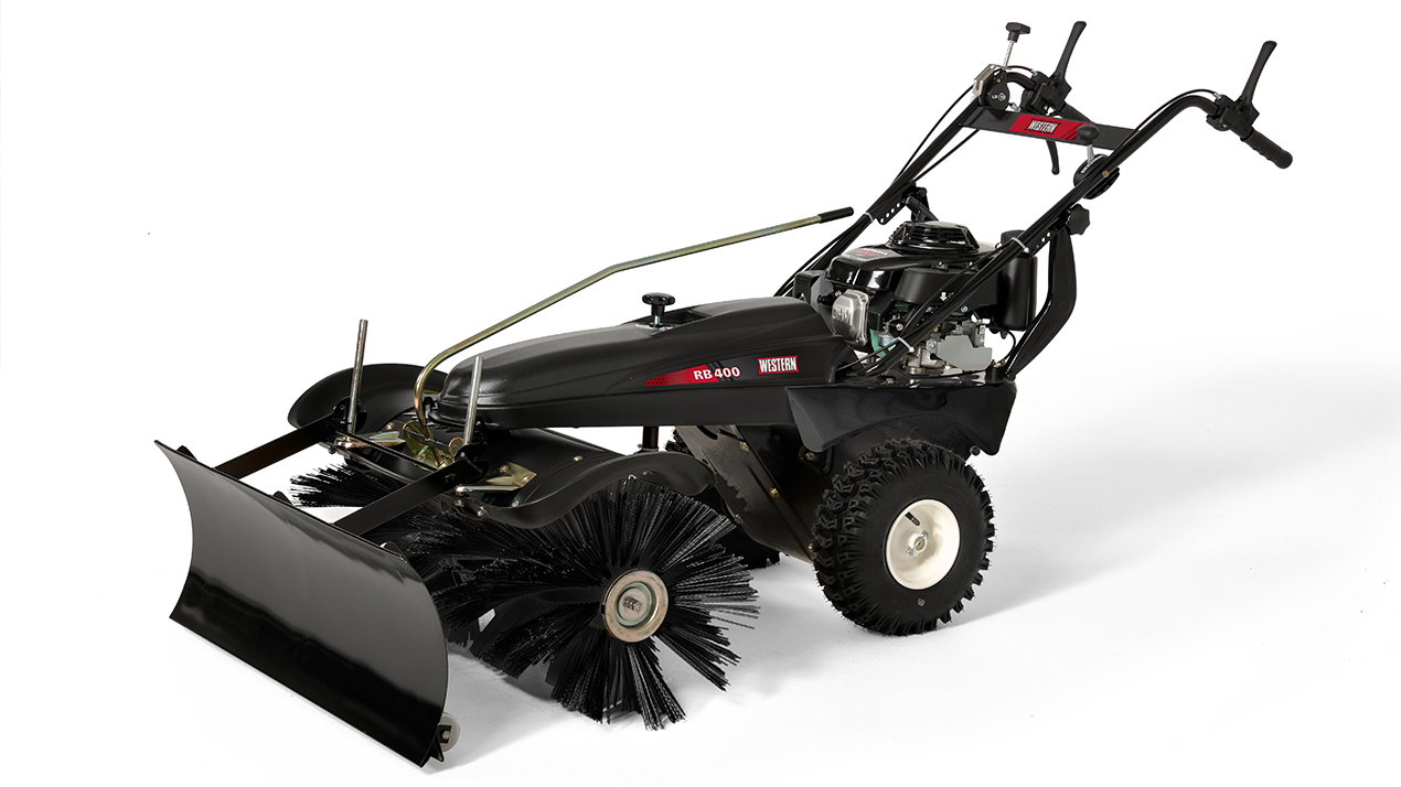 RB400 WalkBehind Rotary Broom Snow Removal WESTERN®