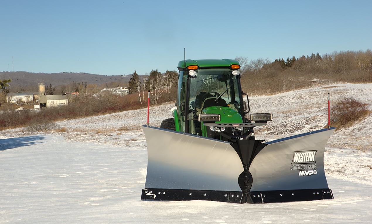 Tractor Snow Plows & Spreaders WESTERN®