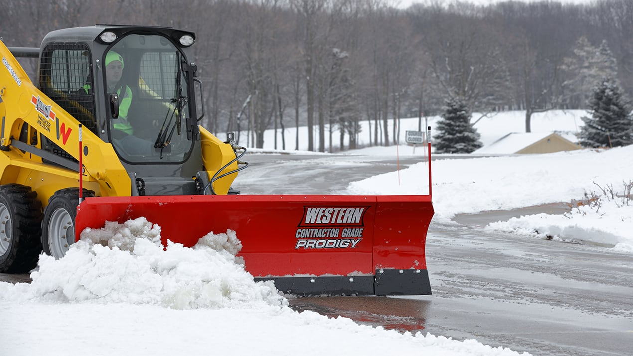 SkidSteer Snow Plows WESTERN®