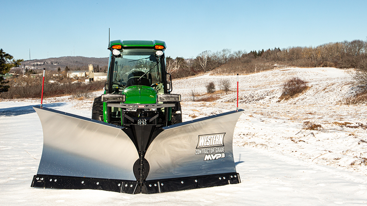 Snow Plow For Tractor Bucket