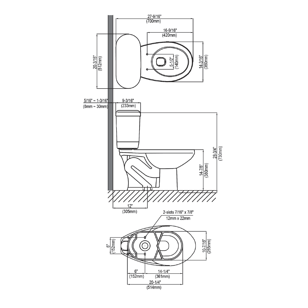 TOILETS Western pottery