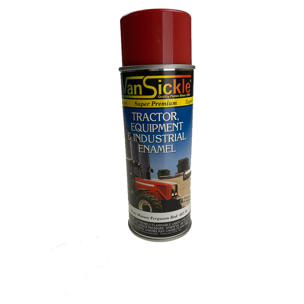 Van Sickle 12 OZ AEROSOL GLOSS MASSEY FERGUSUN RED PAINT WRS