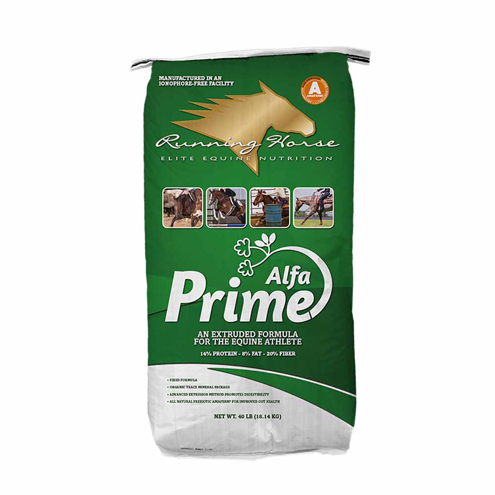 RUNNING HORSE RUNNING HORSE ALFALFA PRIME FEED 40 LBS. WRS