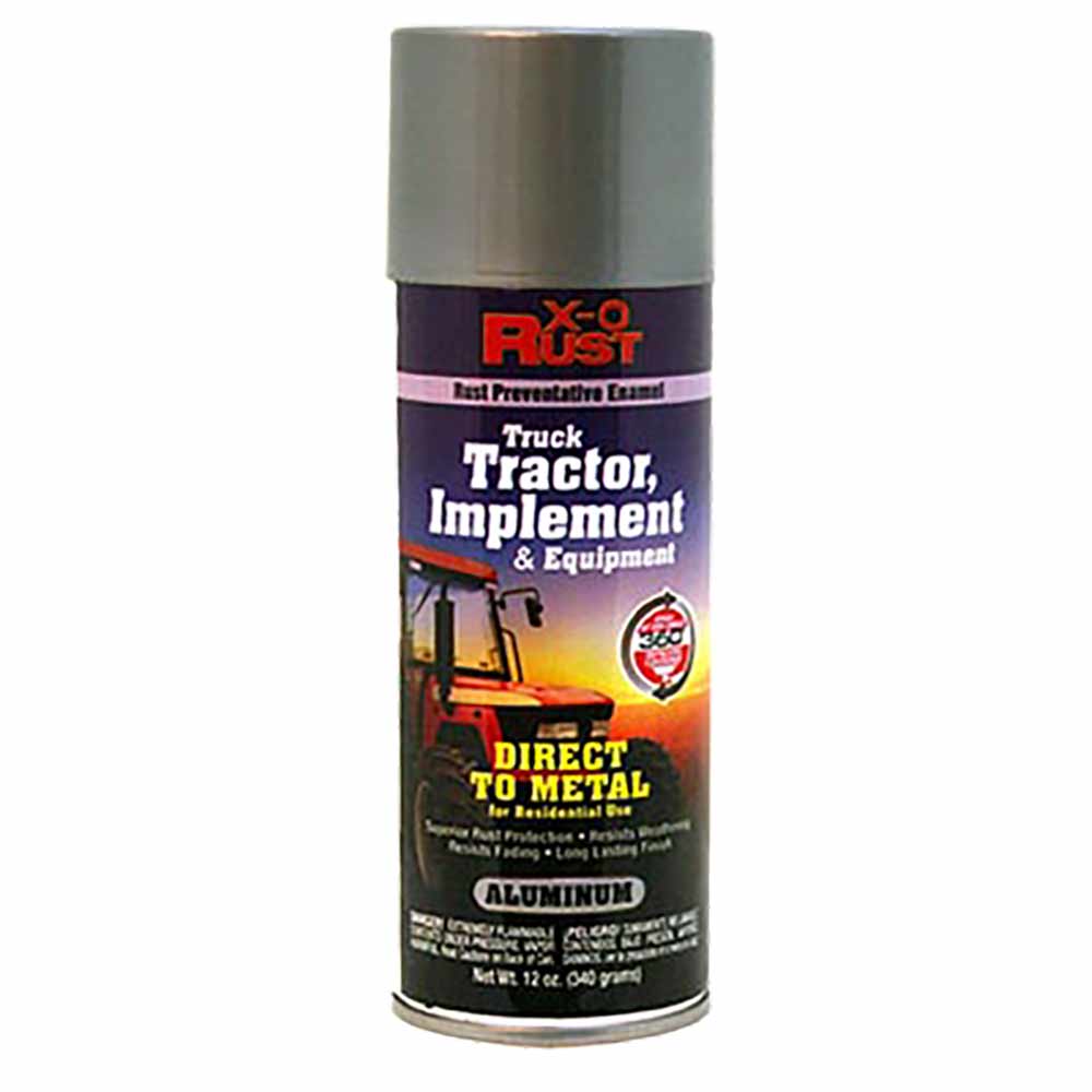 True Value 12 OZ. AEROSOL RUSTPREVANTATIVE ENAMEL SPRAY PAINT & PRIMER ALUMINUM WRS