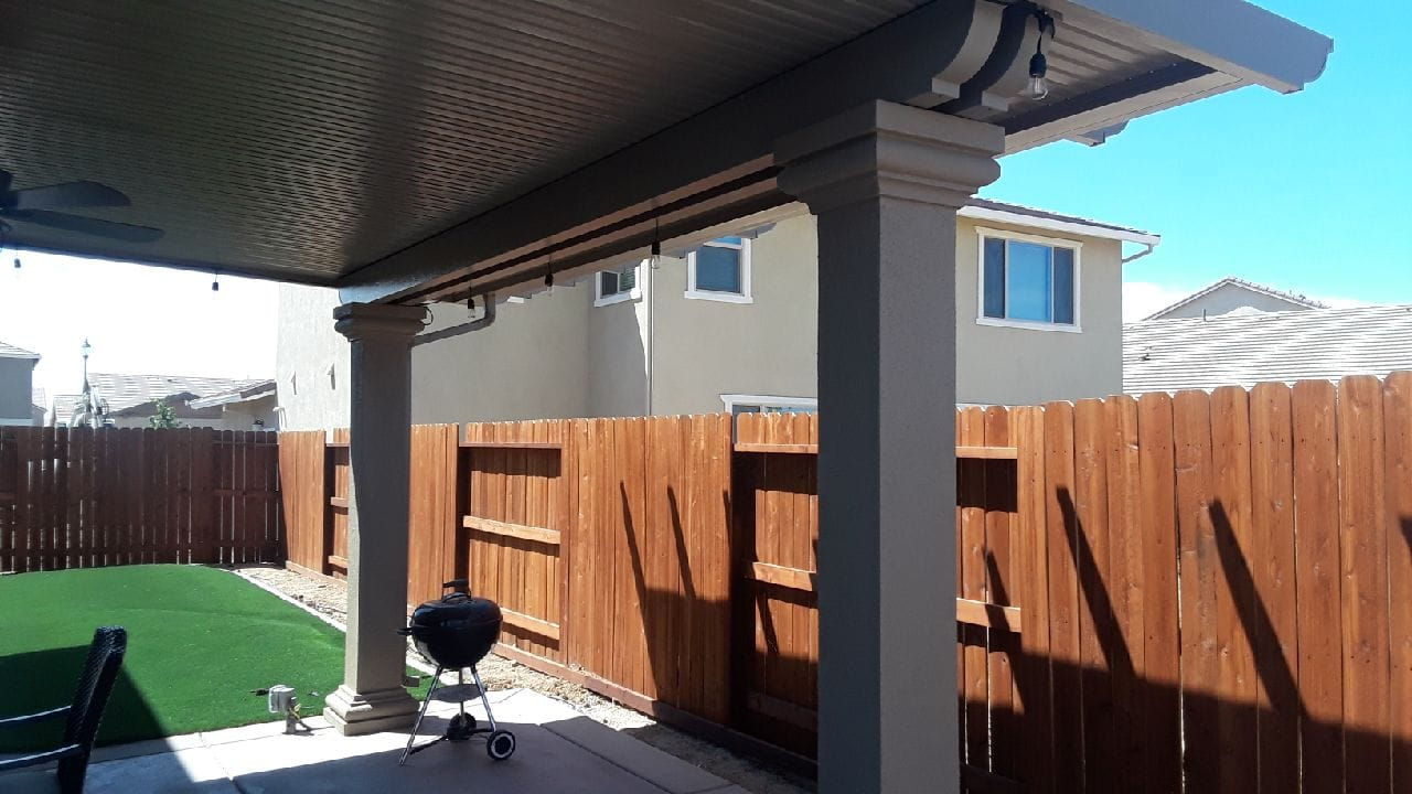 Solid Aluminum Patio Covers Gallery Solid Patio Cover West Sacramento