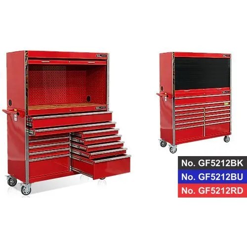 52" Tool Hutch & 12 Drawer Combo Western Tool Co