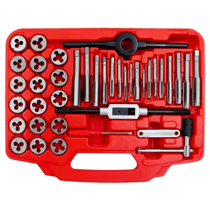40Pc. Professional SAE Tap & Die Set Western Tool Co