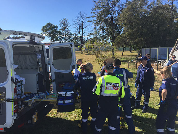 Man seriously hurt in angle grinder accident • The Western Weekender