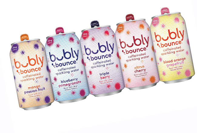 PepsiCo adds caffeinated beverages to Bubly Bounce sparkling water brand