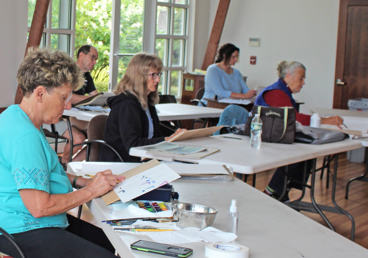 Drawing Class in Seligmann Center Westfair Communications