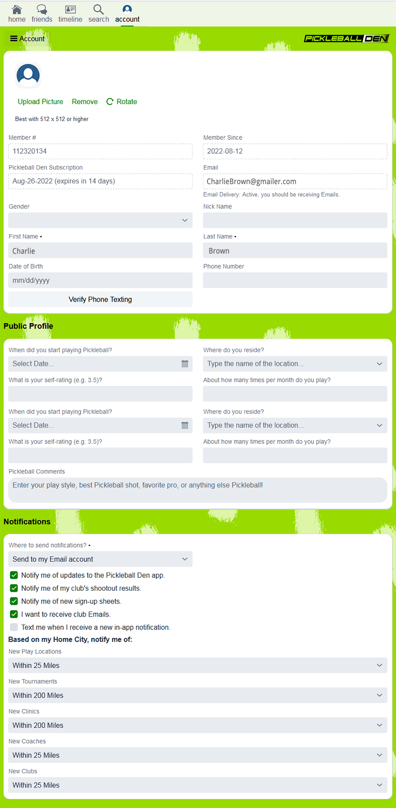 Membership Westfield Pickleball