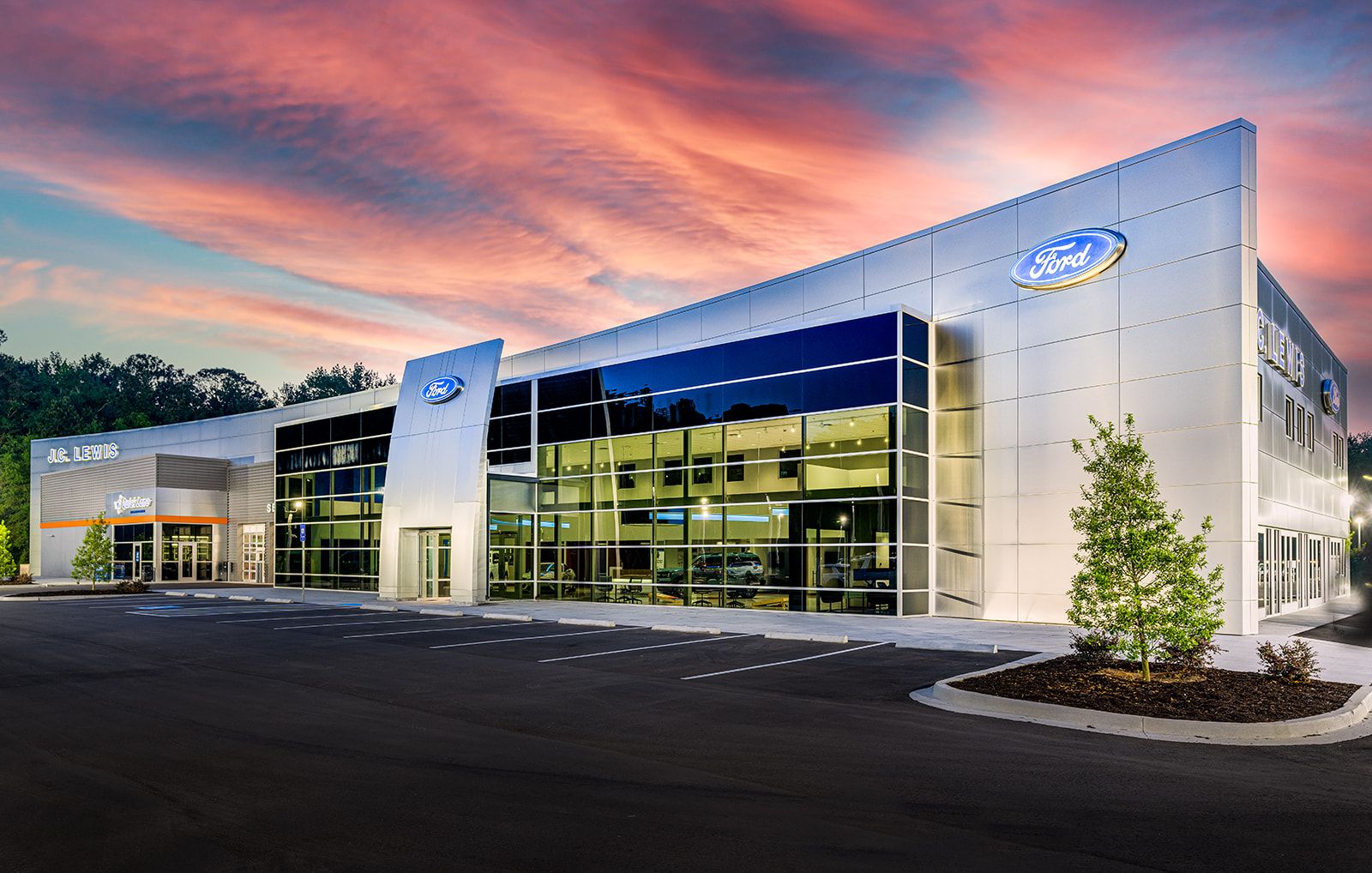 JC Lewis Ford West Construction Company