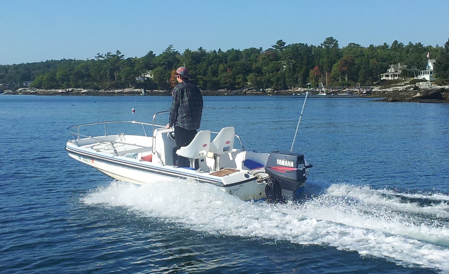 A Blue Fin Day Boat Rentals on Boothbay Harbor