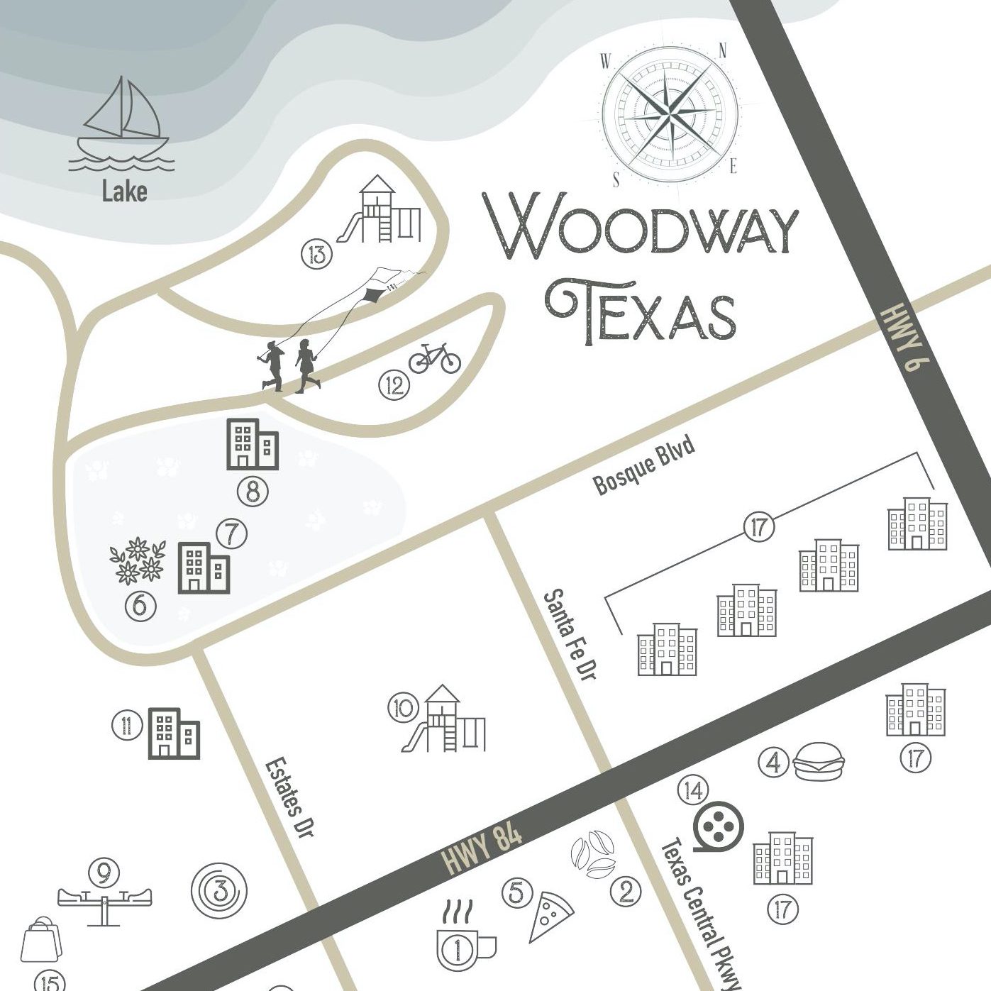 Location Westlake Woodway