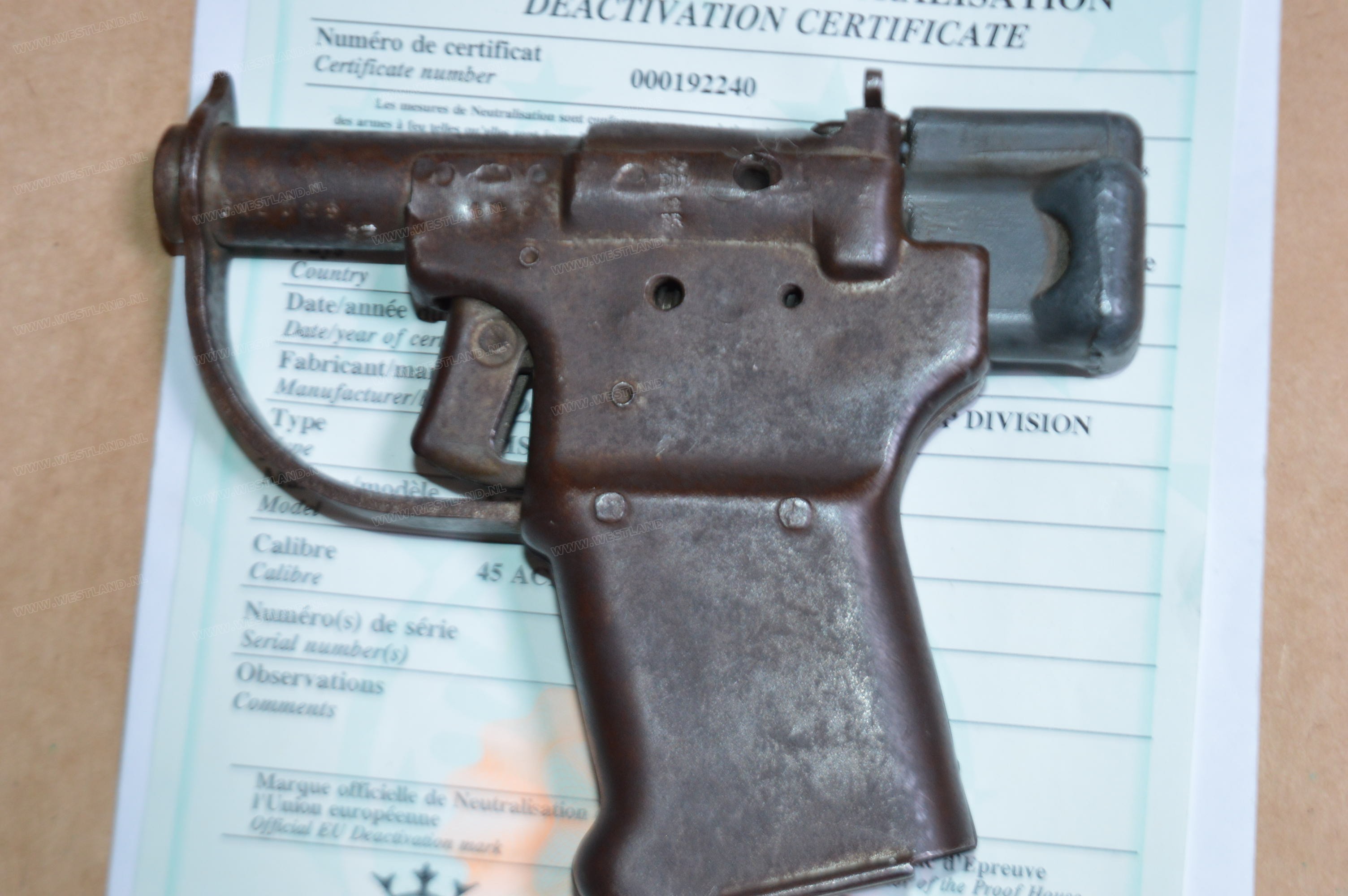 Deactivated FP45 Liberator