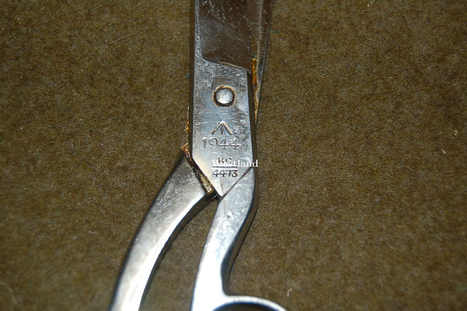 British bandage scissors