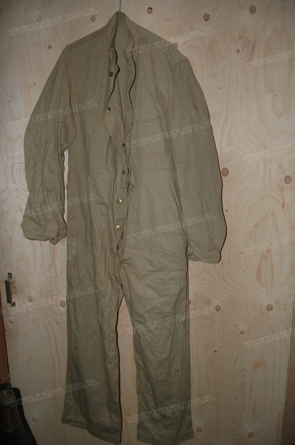 WWII British Summer tank crew coverall