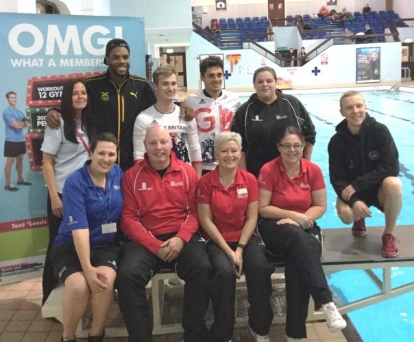 Olympic heroes dive in at Pudsey Leisure Centre West Leeds Dispatch