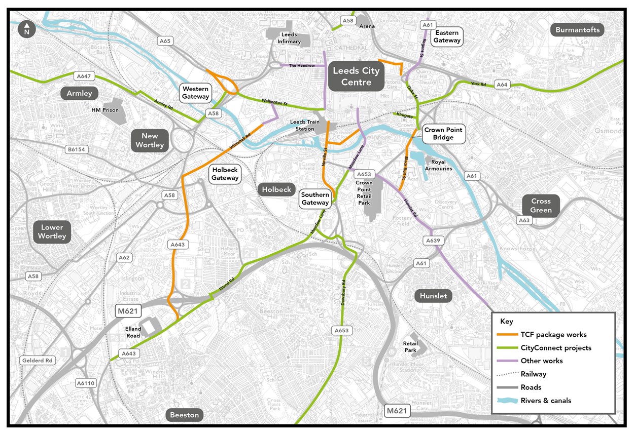 Have your say on plans for new cycling route at 'gateway' to West Leeds