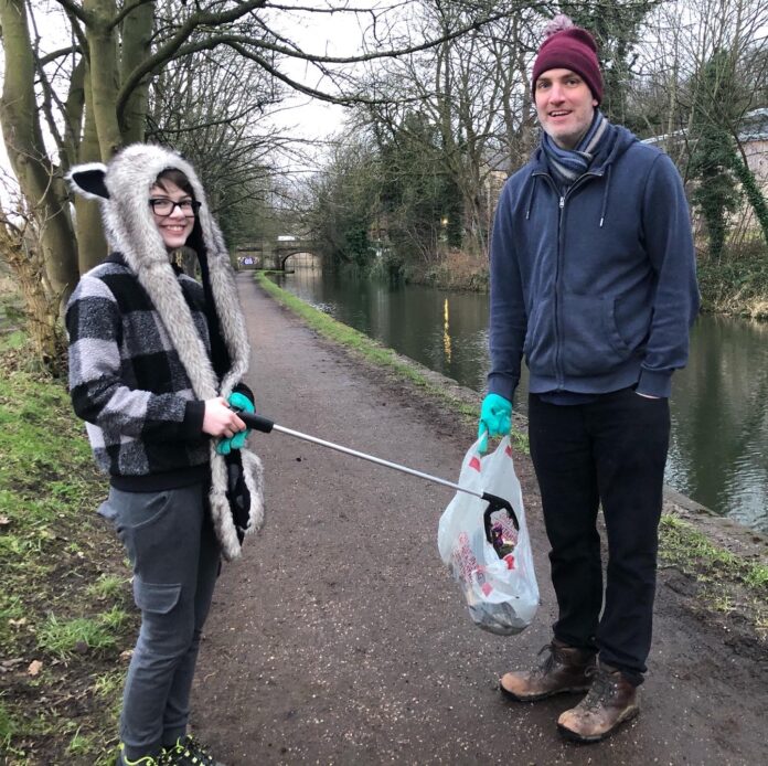 Litterpicking Leeds West Academy student Erica scoops £1,000 for canal charity West Leeds