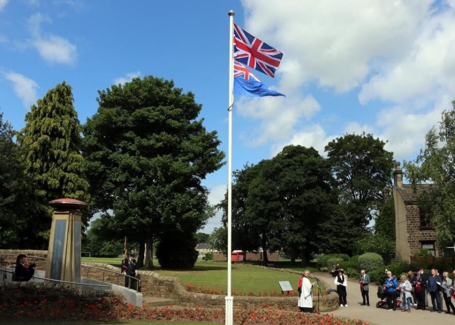 Bramley remembers the Falklands Conflict at special service West