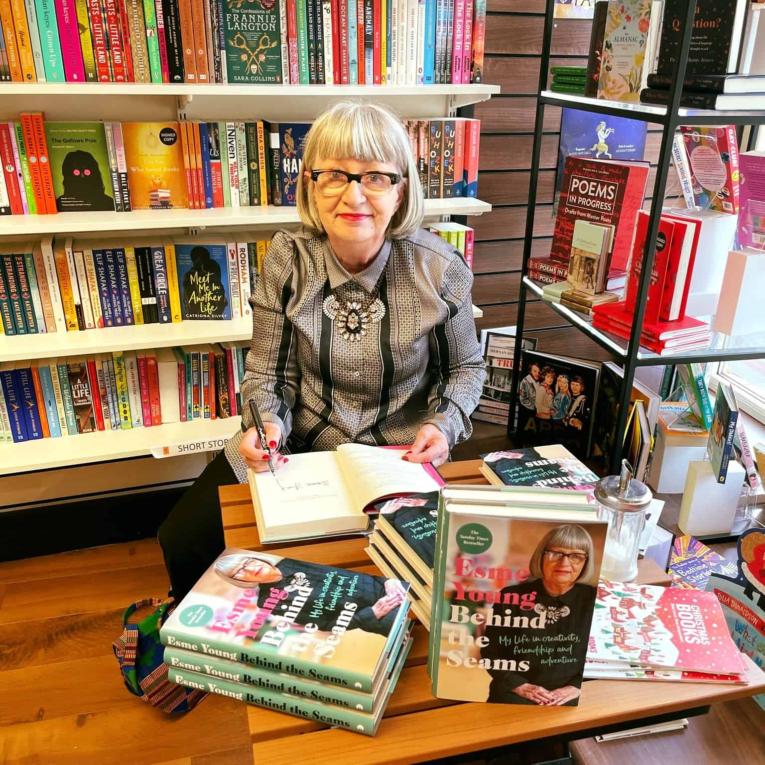 Esme is sew good at Farsley Literature Festival West Leeds Dispatch