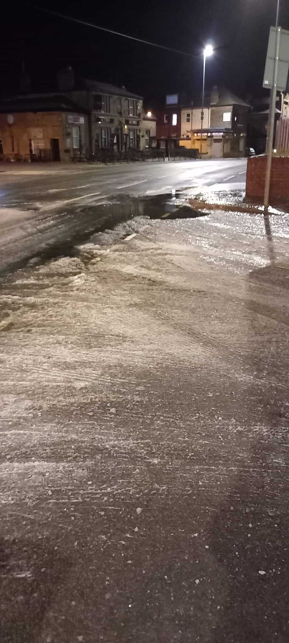 'Dangerous' Bramley water leak fixed anger over repair delays West