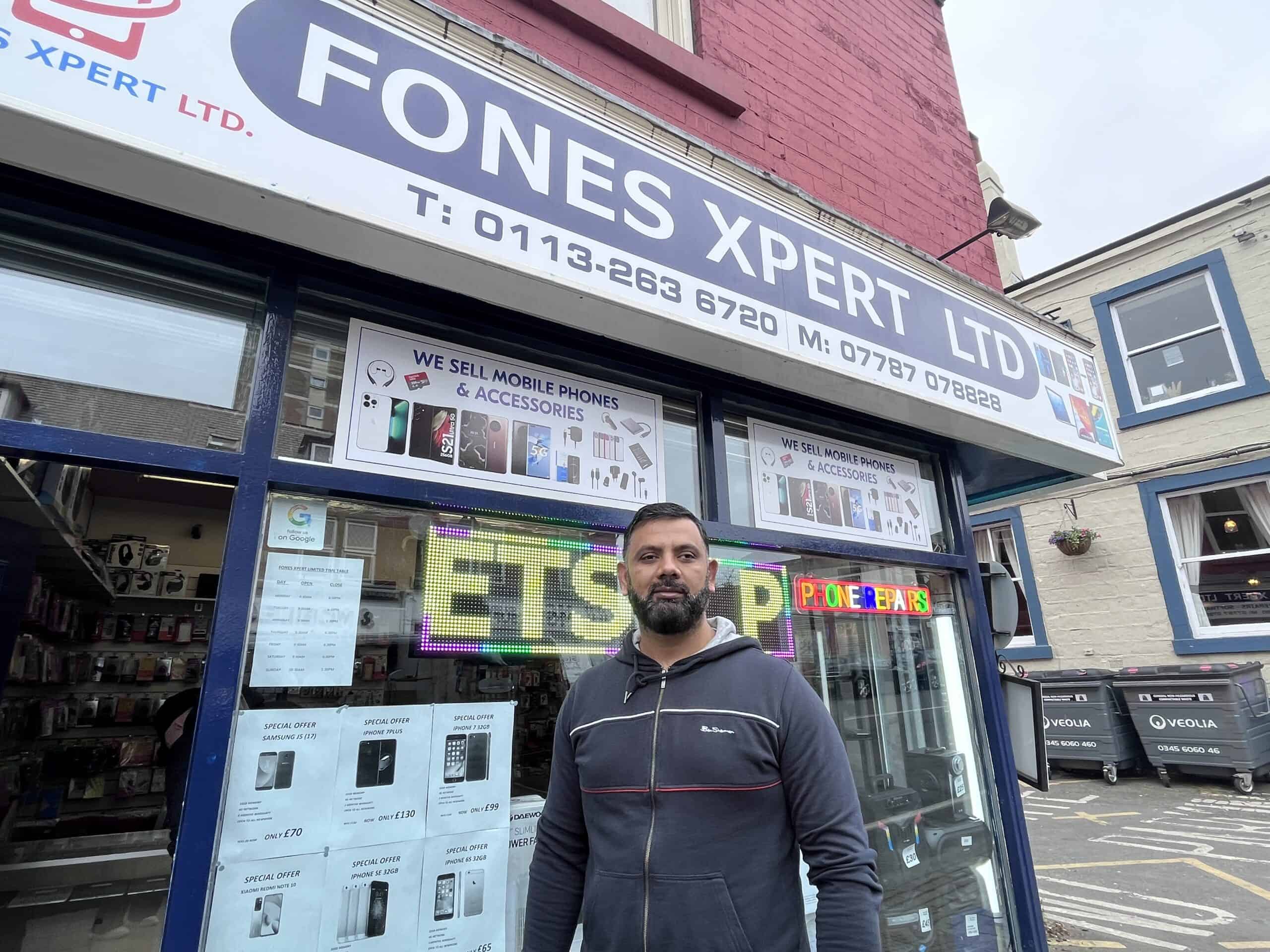 “I know them, and they know me” a phone shop deeply rooted in Armley