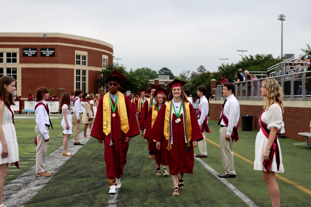 BrooklandCayce High School graduation ceremony held, Thursday
