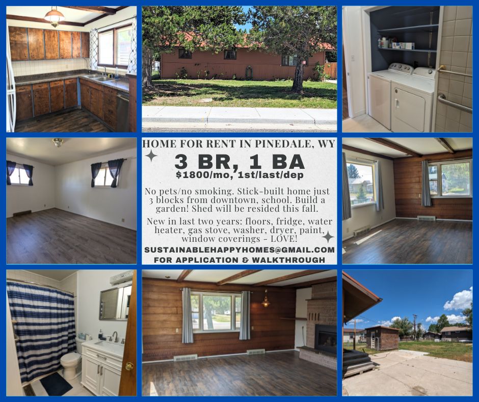 Home for Rent in Pinedale, Wyoming West Of the Winds