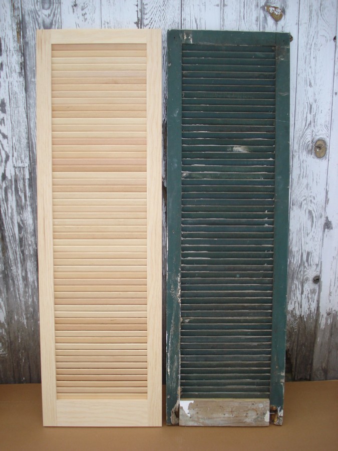 Custom Reproduction Wood Shutters for Historic Restoration