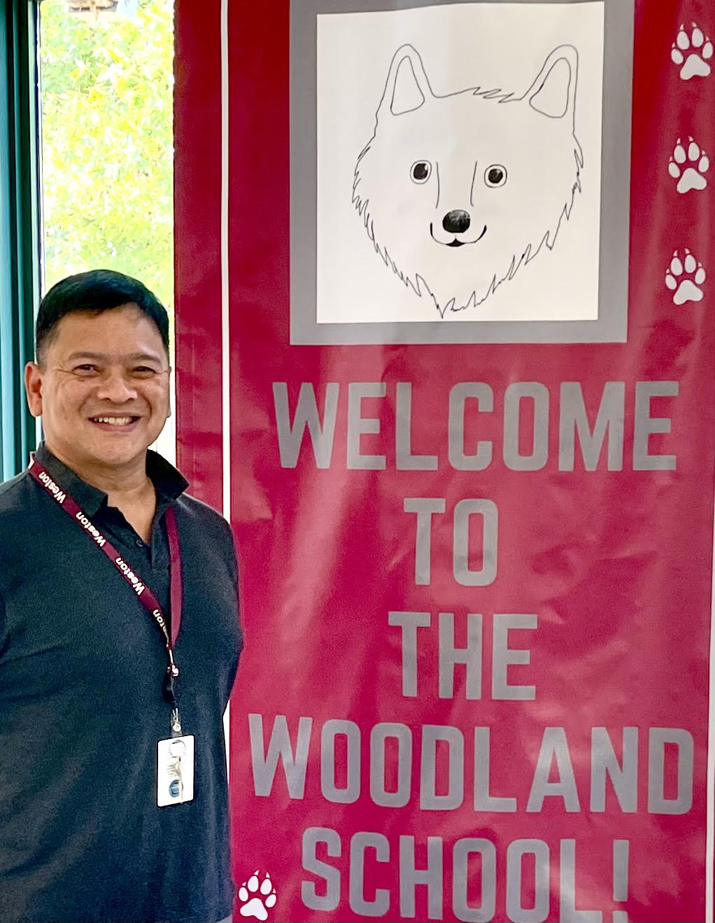 Weston Voices Woodland School’s New Principal Jason Dimen