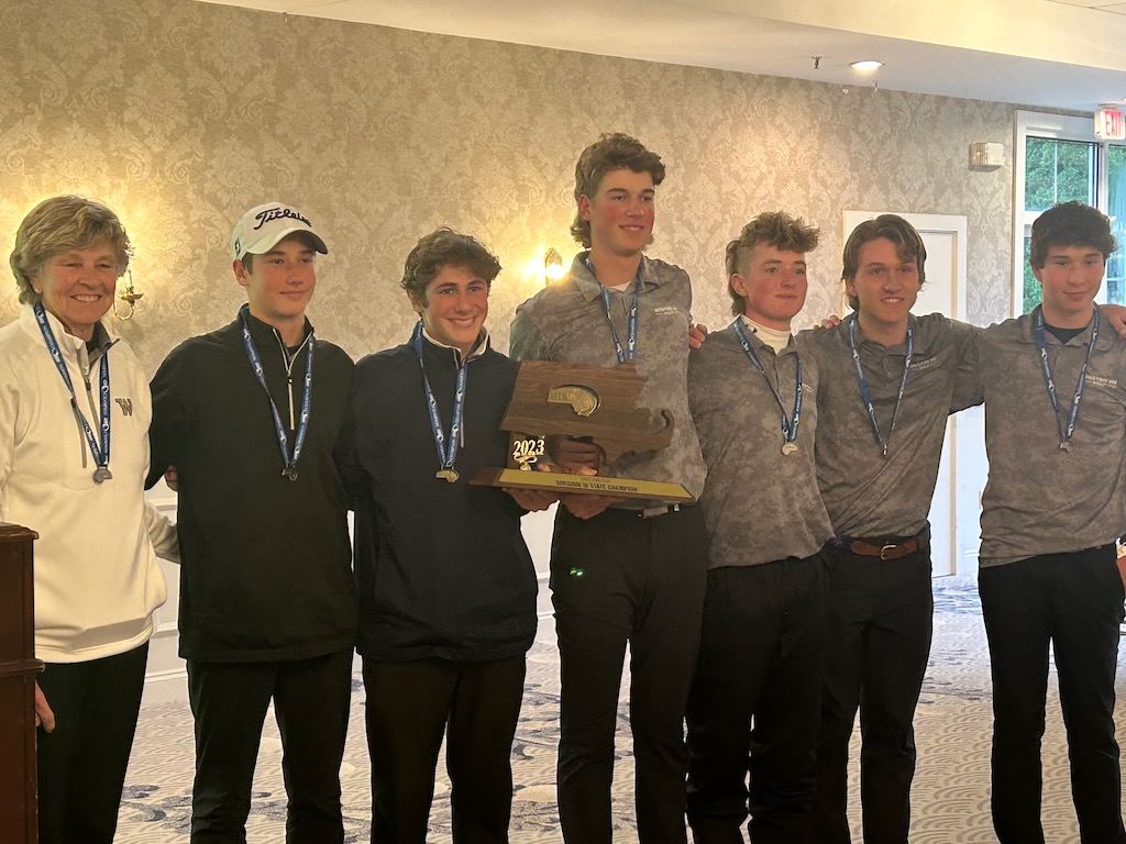 WHS Golf Repeats as D3 Golf State Champions Weston Owl